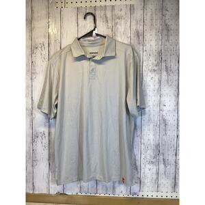Marucci Men’s Performance Light Gray Polo Shirt Size Large